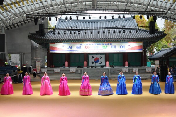 ▲서울아리랑페어 공연 장면.