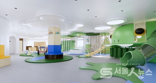 서울형 키즈카페 도봉구 창3동점 내부모습.