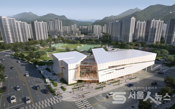 ▲중계신축체육센터 조감도