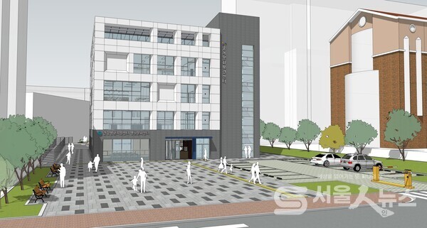 중계문화보건센터 투시도.