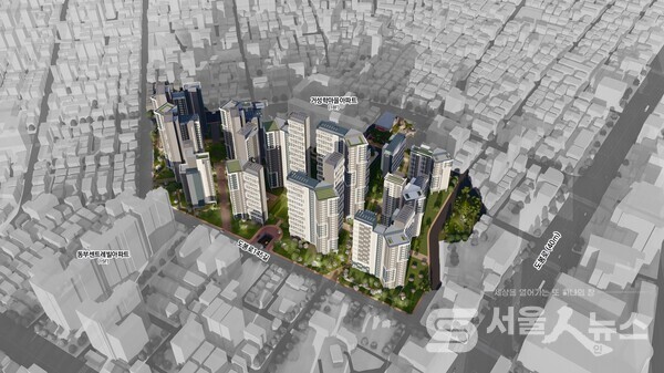 ▲방학동 685번지 일대 조감도.