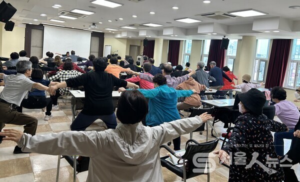 ▲운동교육 사진