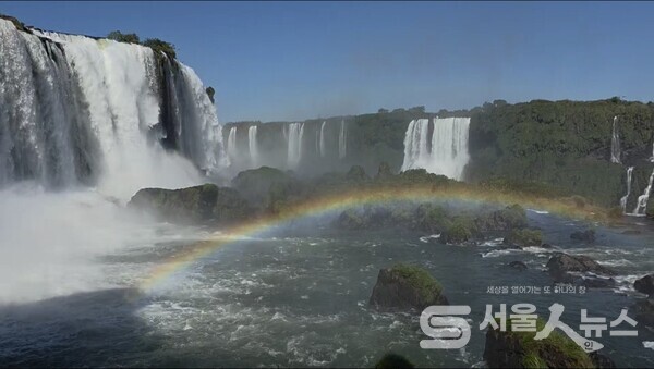 ▲브라질 이과수 폭포.