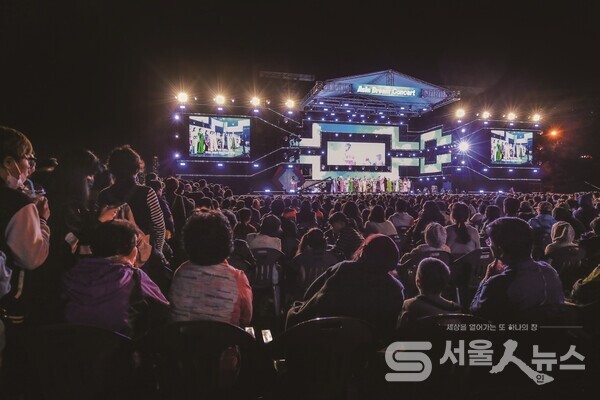 ▲ 지난해 안양천에서 열린 구로G페스티벌 전경.