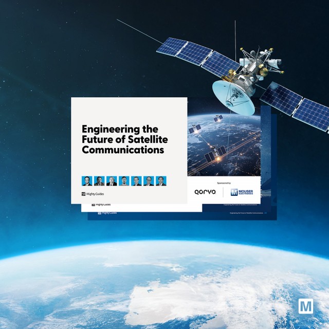 마우저, 위성 통신의 미래를 조망한 새로운 전자책 발간