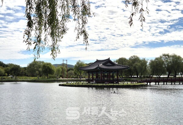 ▲부여, 궁남지